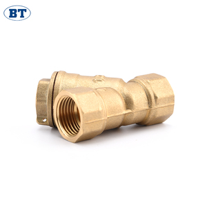 Geschmiedeter Messingkörper PN16 Beständig DN15-DN100 Messing-Y-Sieb für Rohrleitungsfiltration Sieb - Product Image 4