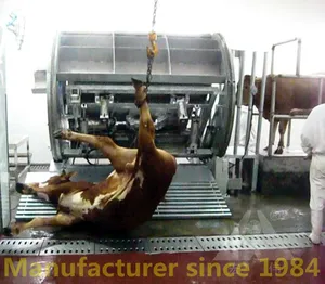 halal cattle slaughtering equipment for matadero de ganado cow slaughter houses