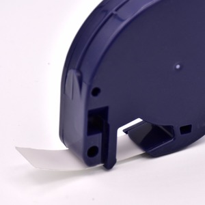 PUTY 2018 compatible <span class=keywords><strong>dymo</strong></span> <span class=keywords><strong>Letratag</strong></span> en plastique lt étiquette ruban 12mm noir sur blanc 91201 - Product Image 3