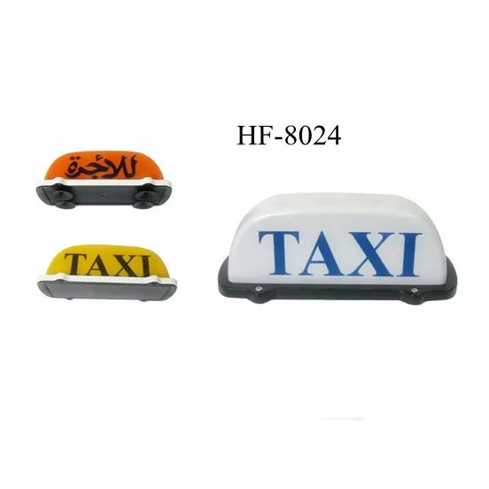 Enseignes led de toit en forme de signes de Taxi, boîtier lumineux magnétique, pour Taxi, 12V DC