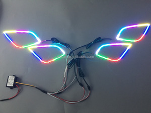 Hid proyector de alta brillante LED RGB Angel Eyes Color Blanco - Product Image 3