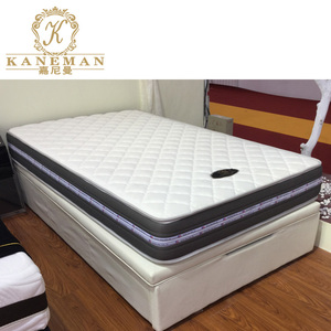 Materasso compatto in schiuma a due lati usa stile europeo ad alta densità roll up king queen letto memory foam materasso in scatola