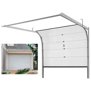 Aluminium Sectionele Moderne Standaard Overhead Garagedeur Fabrikant