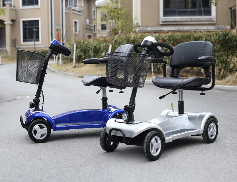 EC024 2019 Goedkope 4 Wiel Elektrische Scootmobiel Voor Ouderen, En Nieuwe Ontwerp Elektrische Uitschakelen Scooter Met Ce