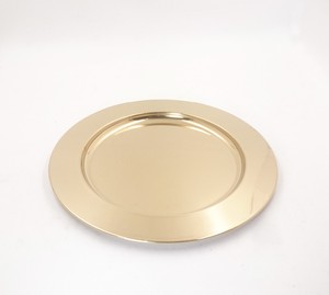 Plateaux de présentation en acier inoxydable doré pour hôtel et restaurant - Product Image 3