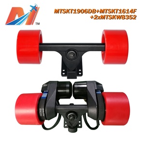 Maytech ชุดรถบรรทุกสเก็ตบอร์ดมอเตอร์คู่5055 270KV สำหรับสเกตบอร์ดไฟฟ้าล้อ83มม. และสายพาน5มม. สายพานคู่สเกตบอร์ด - Product Image 6
