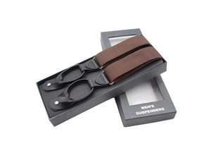Mens Suspenders Braces <strong>Trouser</strong> <strong>Belt</strong> 3.5CM Width 6 Button Holes - Product Image 4
