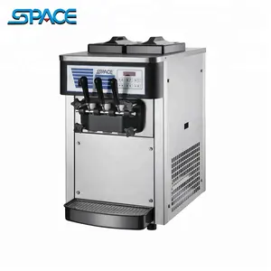 3 Flavors Soft Serve Machine Mini Soft Serve Ice Cream Machine With Soft Ice Cream Flavors