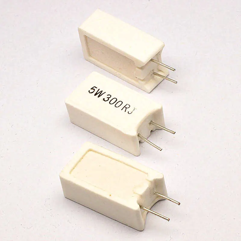 Cina produttori di tutte le serie resistore 5w 40w 10w 39 ohm Filo Avvolto Cemento ceramica resistenza