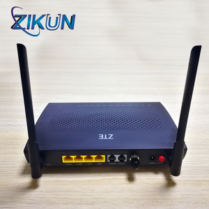 Original nuevo negro <span class=keywords><strong>ZTE</strong></span> F668 <span class=keywords><strong>GPON</strong></span> <span class=keywords><strong>ont</strong></span> ONU <span class=keywords><strong>ZTE</strong></span> zxhn F668 con WiFi CATV - Product Image 1
