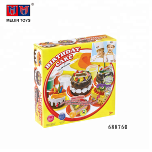 Gran pastel modelado de plastilina arcilla juguetes alimentos juguetes de plastilina juguetes de arcilla - Product Image 1