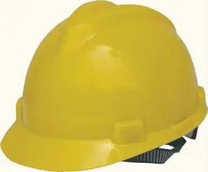Feuerhemmende abs/hdpe V- geformt sicherheit helm elektrische sicherheit helm