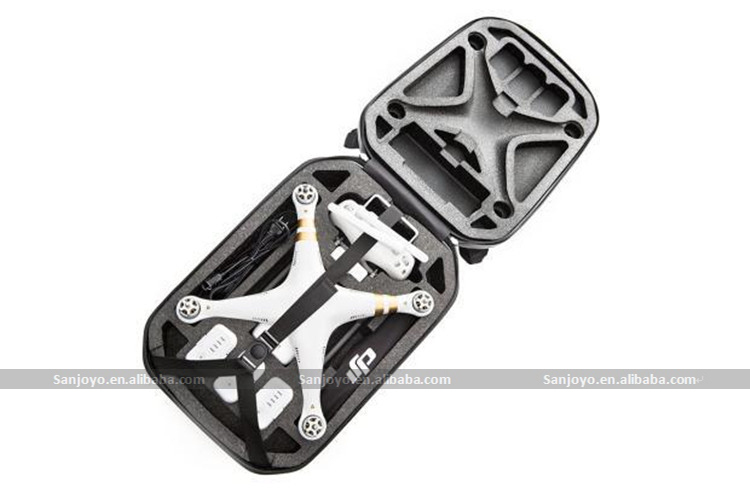 SJY-DJI Phantom 3 Rigide Étanche Sac À Dos Épaule Carry Case Dur Boîte pour DJI Phantom 3 Standard FPV Drone Quadcopter