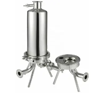 Customize Sanitary Stainless Steel Single Cartridge Filter