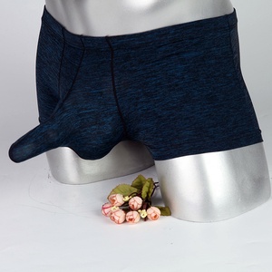 Hommes Sexy nouveau commerce extérieur sous-vêtements pistolet séparation JJ ensembles avec relief quatre coins <span class=keywords><strong>Brie</strong></span> discothèque personnalité respirant - Product Image 2