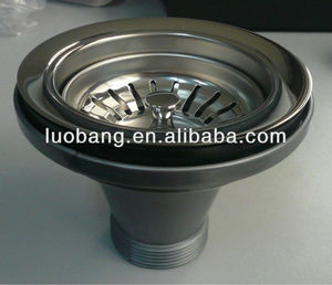 1.5 Inch Plastic Stainless Steel <strong>Sink</strong> Drain <strong>Basket</strong> <strong>Strainer</strong> LB-9127 - Product Image 2