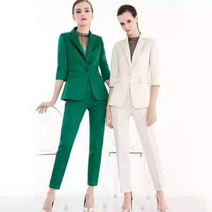 Wholesale Suits <strong>Women</strong> Ladies Casual <strong>Grey</strong> Coat Suits for <strong>Women</strong> Suit <strong>blazer</strong> - Product Image 2