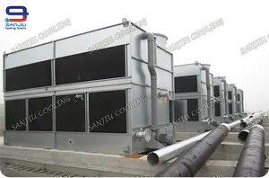 Water Tower Manufacturers 200 Ton Closed Circuit Cross Flow GHM-200 Not Opened Water Cooling Tower Main Cooling Water System