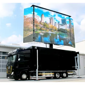 P10 smd автомобильный рекламный дисплей/светодиодный экран трейлер/мобильная реклама для грузовика