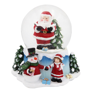Venta directa de fábrica de encargo hecho a mano de Europa del estilo de la Navidad bola de nieve de <span class=keywords><strong>recuerdos</strong></span> de globo de nieve - Product Image 2