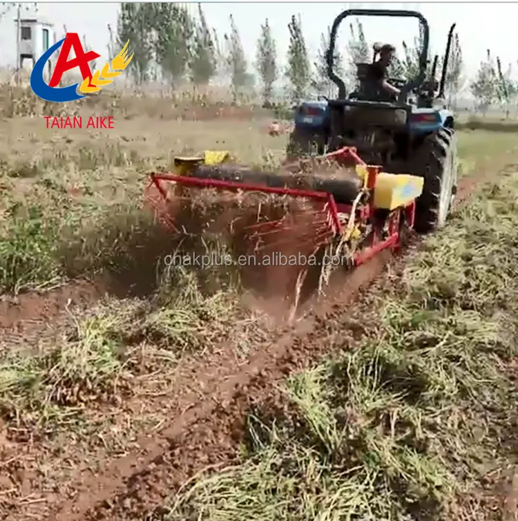 Cosechadora de cacahuetes para Sudáfrica, excavadora de ajos a la venta