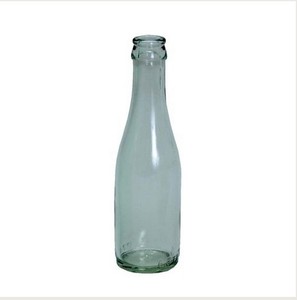 Mini botella de cristal de champán transparente, <span class=keywords><strong>187ML</strong></span>, 6,32 oz, venta al por mayor, con tapa de corona