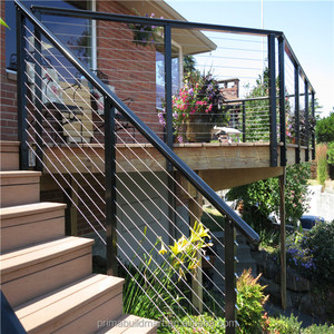 Prima Nouveau Design Prix <span class=keywords><strong>Moins</strong></span> <span class=keywords><strong>Cher</strong></span> Extérieur En Fer Forgé Balcon Escalier Rampe - Product Image 5