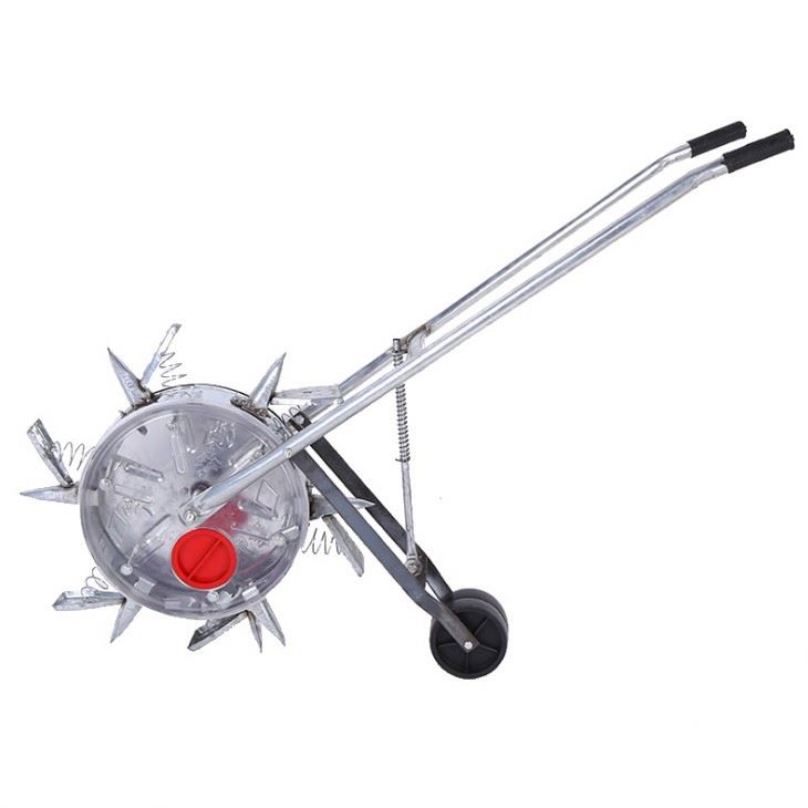 Hand push drum type planter tray soybean peanut corn onion cotton rice bean spotter manual precision planting machine seeder