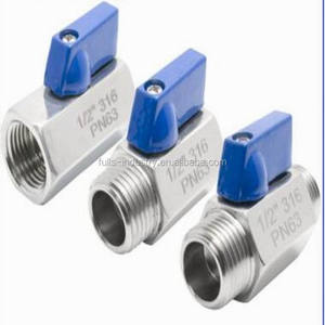 Stainless Steel Male Female Thread Mini <strong>Ball</strong> <strong>Valve</strong> - Product Image 1
