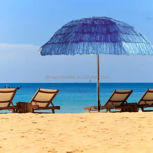 أحدث مظلة هاواي تيكي حولا العشب القش مظلة الشاطئ القش