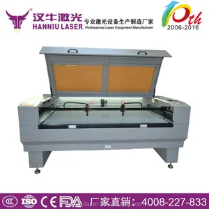 Guangzhou CE, FDA certification Double tête LK-1810T co2 laser machine de gravure pour invitation de soudage