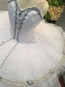Professionale di alta qualità formato personalizzato 9-12 strati ragazze <span class=keywords><strong>bianco</strong></span> cigno lago balletto Tutu - Product Image 3