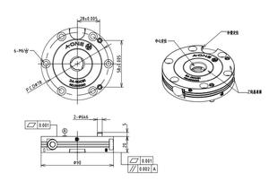 Mandrin pneumatique AMF Mini Ultra Thin à point zéro pour perceuse horizontale 3A-110094 - Product Image 2