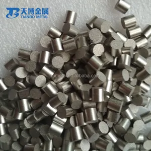 Nhà Máy Giá 6*6 mét độ tinh khiết cao Titanium hạt Titanium PELLET cho bốc hơi nóng bán trong Cổ Phiếu nhà sản xuất Baoji tianbo kim loại COM