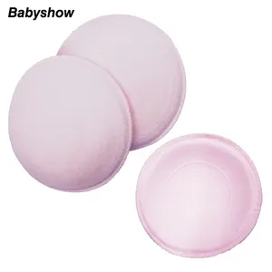 Anatomischen brust pflege protector pads hohe saugfähigkeit waschbar 100% baumwolle fabrik preise