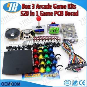 2016 vente Chaude jamma arcade <span class=keywords><strong>jeu</strong></span> 520 en 1 kit arcade <span class=keywords><strong>jeu</strong></span> boîte <span class=keywords><strong>3</strong></span> kit - Product Image 1