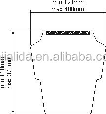 Xtj-380 phong bì nắp dán dính máy - Product Image 3