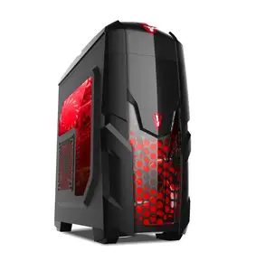 Q2-Side Window Computer Case Dealer Cheap PC Cabinet Gaming PC Case With Power Supply