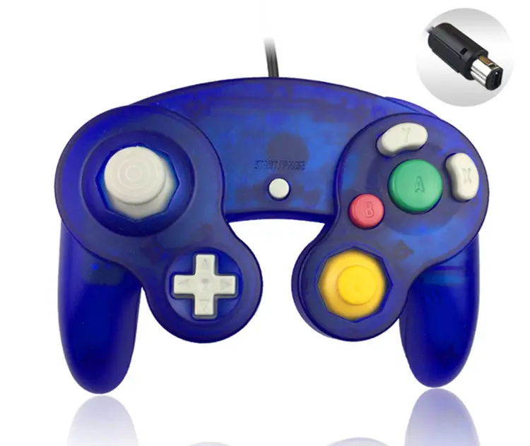 Contrôleur de jeu filaire Joystick Gamepad de haute qualité pour Gamecube