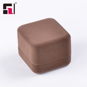 Petit Velours De Luxe Boîte à <span class=keywords><strong>Bijoux</strong></span>,<span class=keywords><strong>ecrin</strong></span> pour <span class=keywords><strong>bijoux</strong></span> - Product Image 3