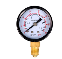 Factory Price Stainless Steel Liquid Water Filled High Pressure Gauge Meter 10Bar