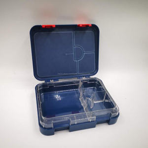 Enfants boîte à bento avec micro-ondable et amovible 4 sections <span class=keywords><strong>plateau</strong></span> de récipient de nourriture de boîte à <span class=keywords><strong>lunch</strong></span> - Product Image 1