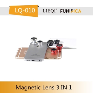 Nueva sueface diseño en tres en una 3in1 celular photne magnéticos 180 degree ojo de pez macro 0.67x - Product Image 2