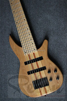 Weifang Rebon 7 String High Quality Neck Through Body Electric Bass Guitar