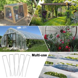 100-Pack 6 "Heavy Duty 11 Gauge Gegalvaniseerd Staal Tuin Stakes Nietjes - Product Image 6