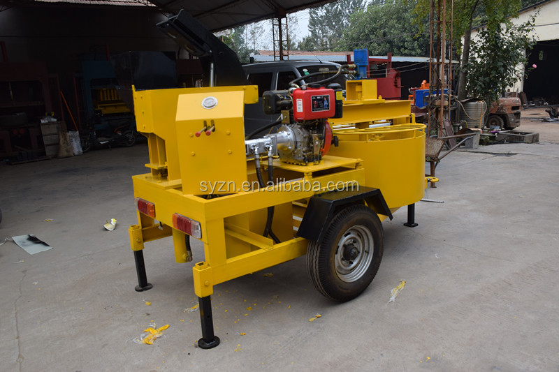 M7mi Super bloc d'argile la machine de presse la blocs faisant diesel machine hydraform faible coût prix de la machine