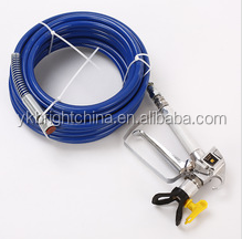 Синий шланг высокого давления для аэрозольного распыления краски трубка 1/4 дюйма или 3/8 дюйма и краскопульт LX80