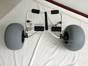 Ruedas globo kayak/canoa ruedas barco portador Dolly remolque mano cesta/Carro - Product Image 3