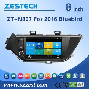 ZESTECH Navegación 8" pantalla táctil 2016 radio Para Nissan Bluebird Dvd GPS del Coche bluetooth/TV/DVB/Radio/DVB-T2/Dvd/Gps