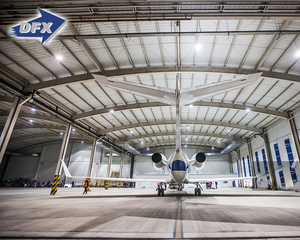 Sẵn Sàng Thực Hiện Hiện Đại Lớn Tuổi Thọ Prefab Kim Loại Kết Cấu Thép Máy Bay Hangar - Product Image 5